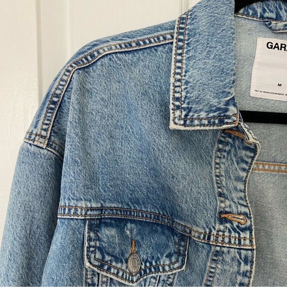Cropped Denim Jacket | Medium | Garage - Picture 3 of 7